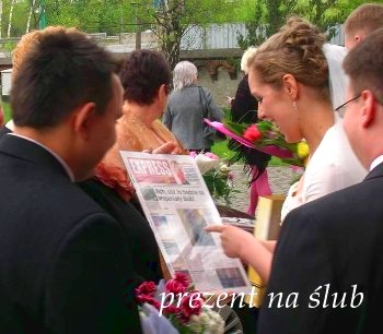 Prezent na Ślub i Wesele