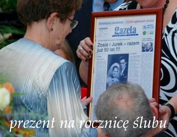 Prezent na Rocznicę Ślubu